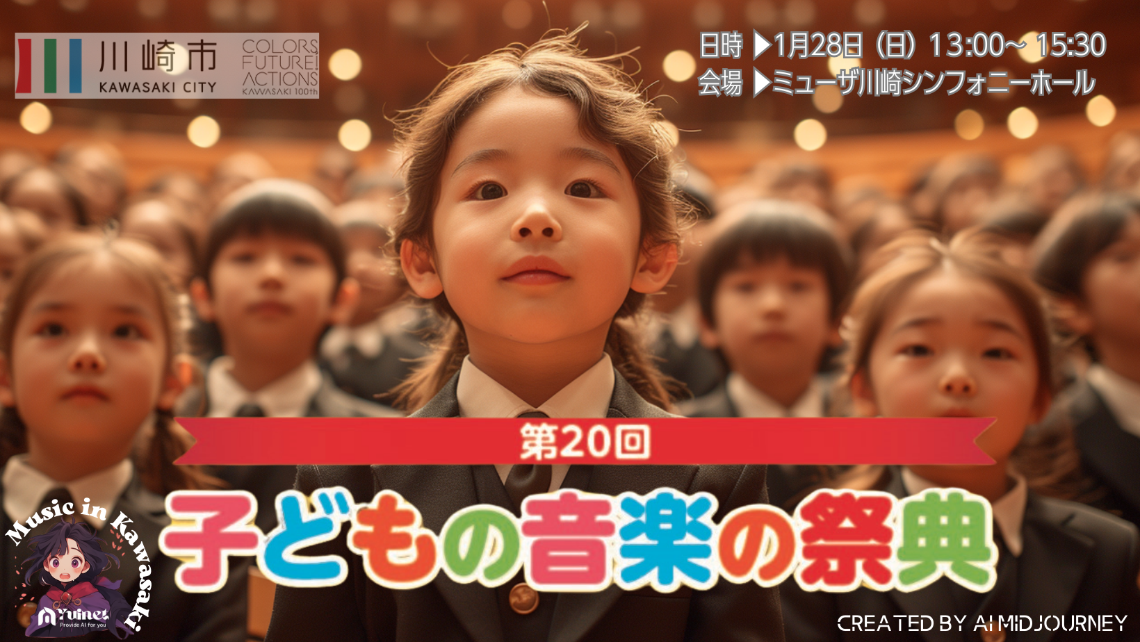第20回「子どもの音楽の祭典」を開催！
