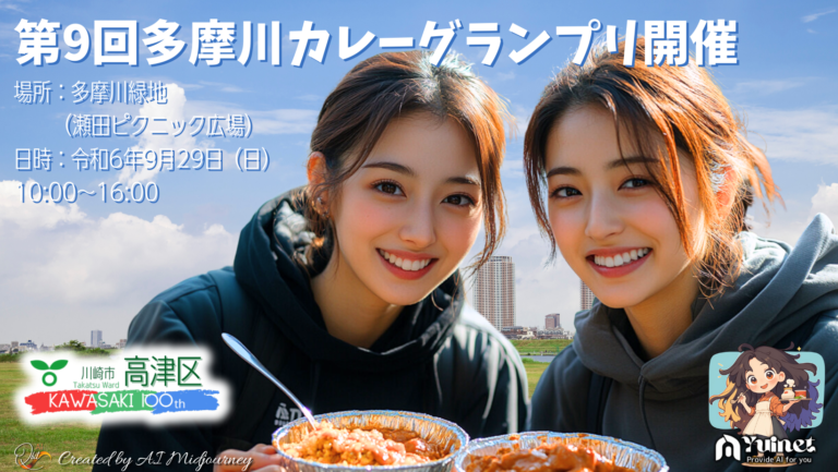 第9回多摩川カレーグランプリ開催 【9/29】