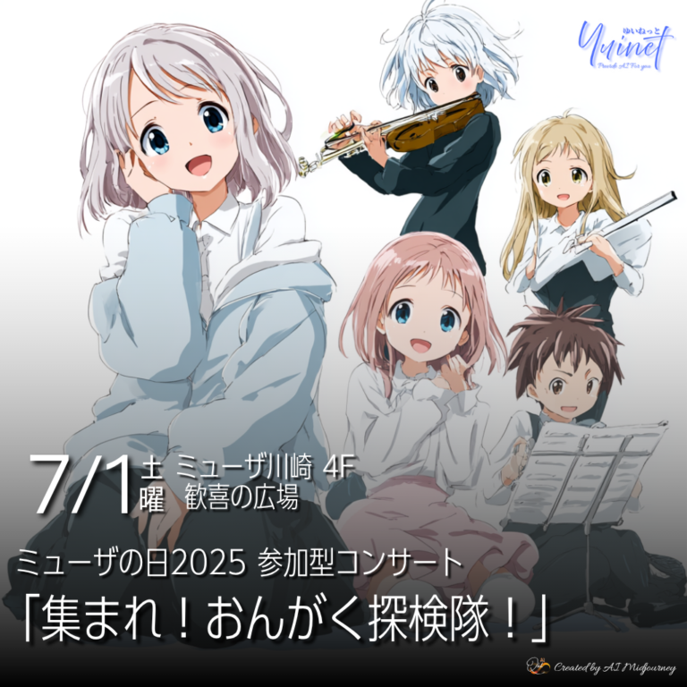 ミューザの日2025 参加型コンサート「集まれ！おんがく探検隊！」【7/1】