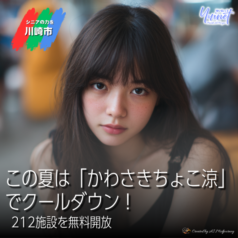 この夏は「かわさきちょこ涼」でクールダウン！212施設を無料開放