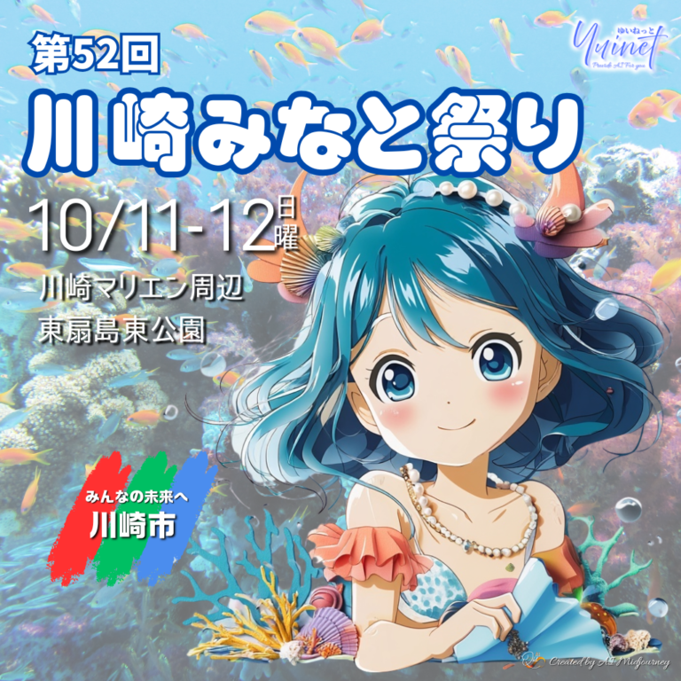 「第52回川崎みなと祭り」開催【10/11-12】
