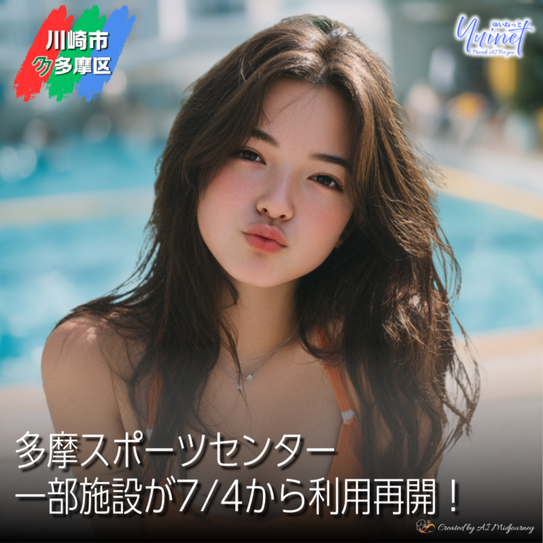 多摩スポーツセンター　一部施設が7/4から利用再開！