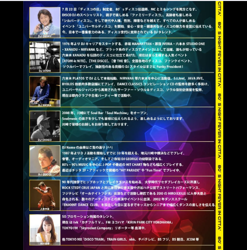 出演者集合