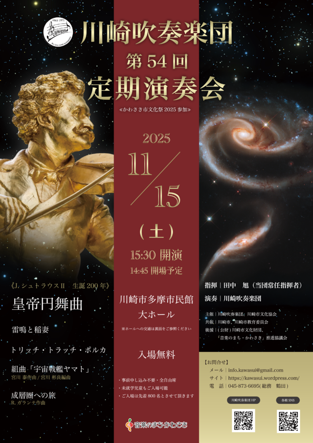 川崎吹奏楽団 第54回定期演奏会