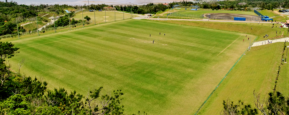 会場：赤間総合運動公園サッカー場