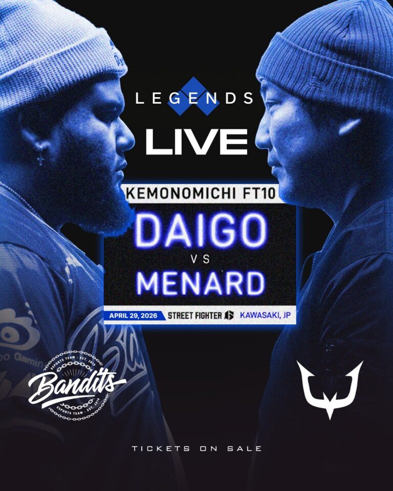【CLUB CITTA’】Evo LEGENDS LIVE DAIGO vs MENARD【4/29】