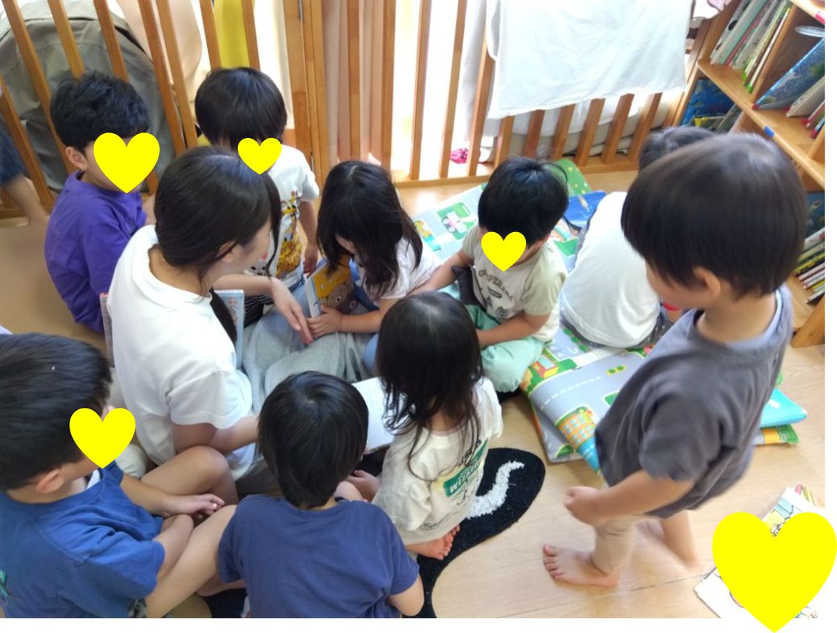 保育士おしごと体験 昨年度の様子1